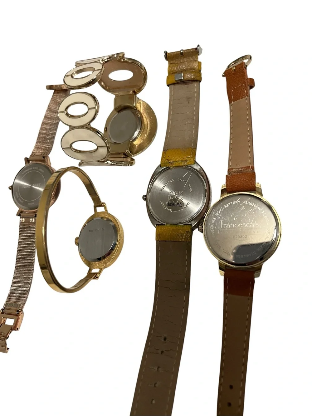 Vintage & Modern Watch Wholesale Lot (12 Pcs) – Nine West, Lucerne, Francesca's